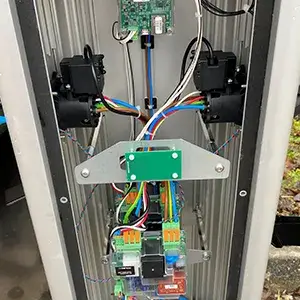 inside electrical charger