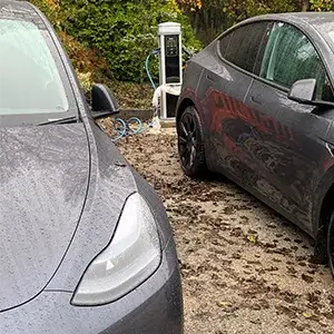 side grey car