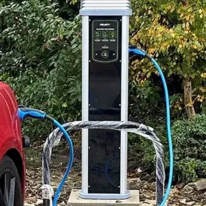 electrical car charger outside